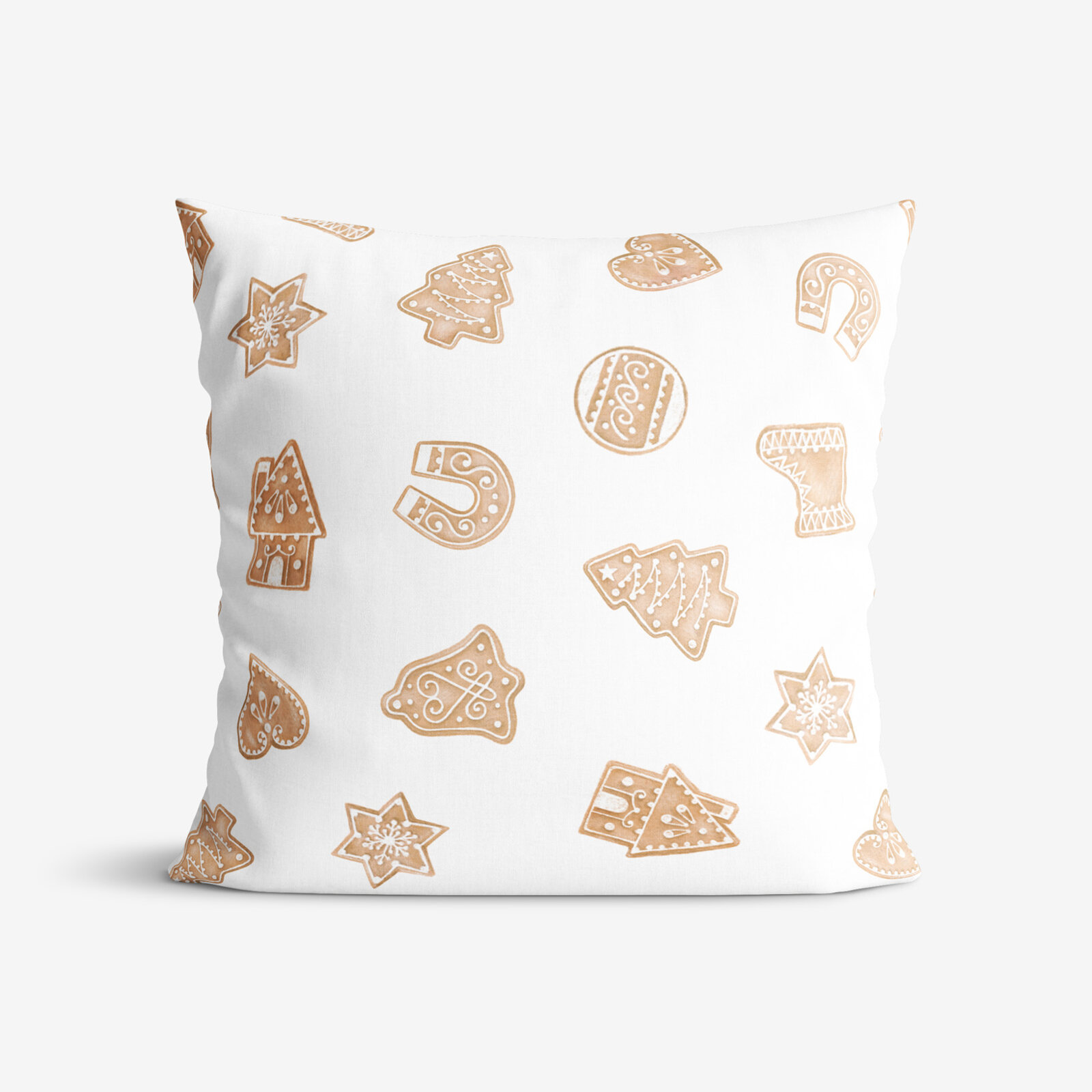 Kerst decoratieve kussensloop Luca - Peperkoekjes