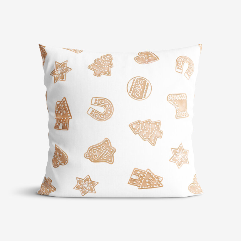 Kerst decoratieve kussensloop Luca - Peperkoekjes