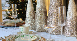 Hoe maak je een kerst placemat? Vergeet de kerstdecoratie niet