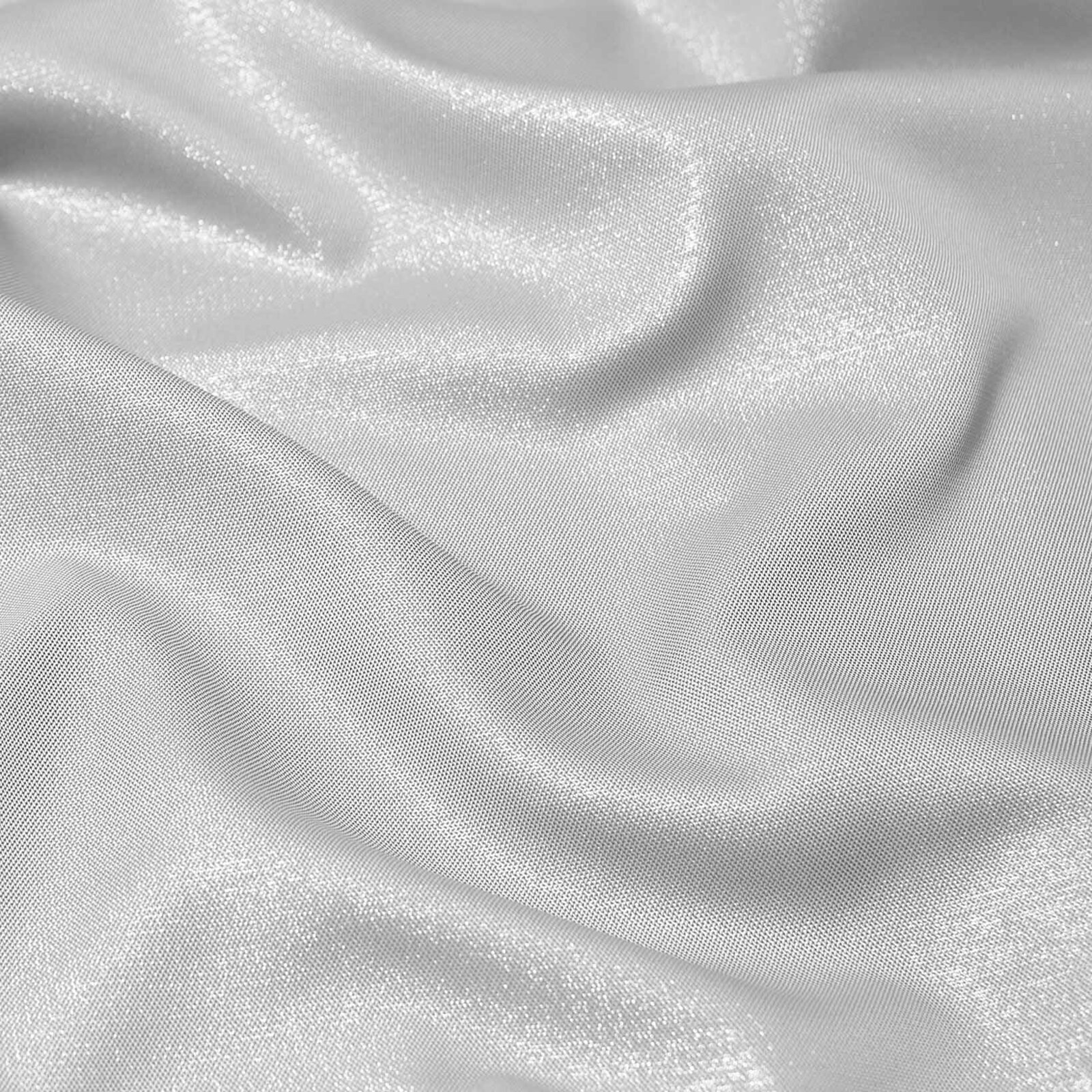 Decoratieve exclusief kussensloop - zilver met glitters