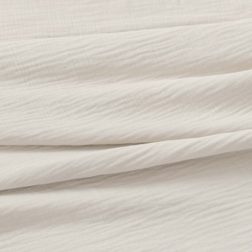 Mousseline stof - naturel