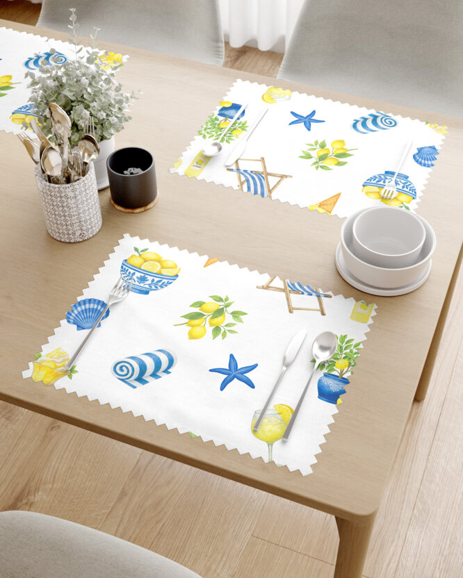 Tafelplacemat teflon - Italiaanse zomer - set 2 st.