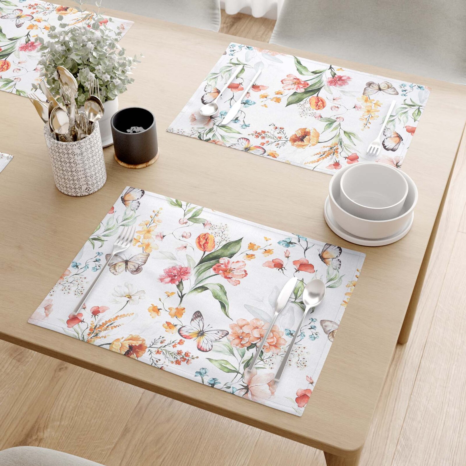 Placemat voor tafel Valencia - Vlinderweide - set 2 stuks
