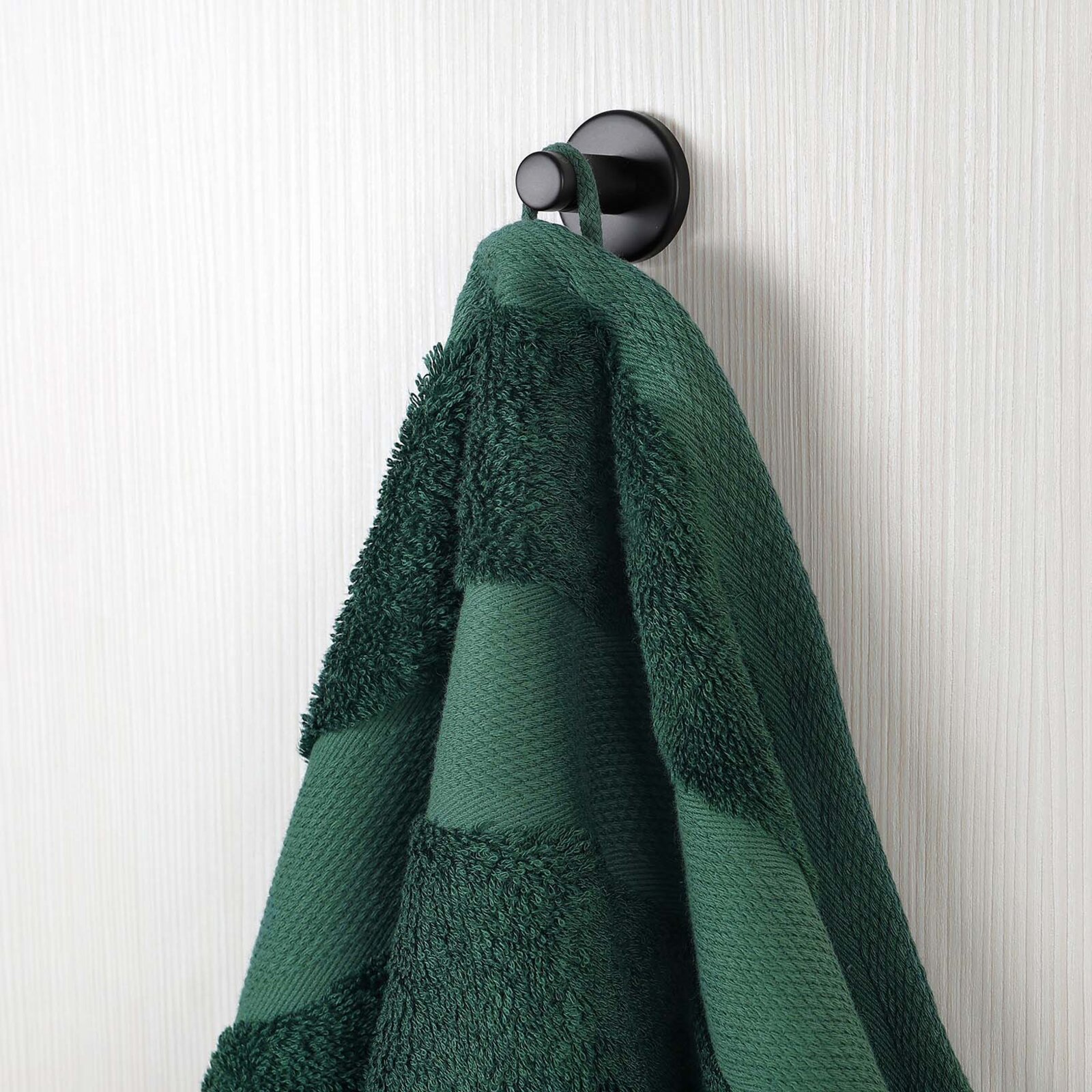 Bamboe handdoek/badhanddoek - smaragdgroen