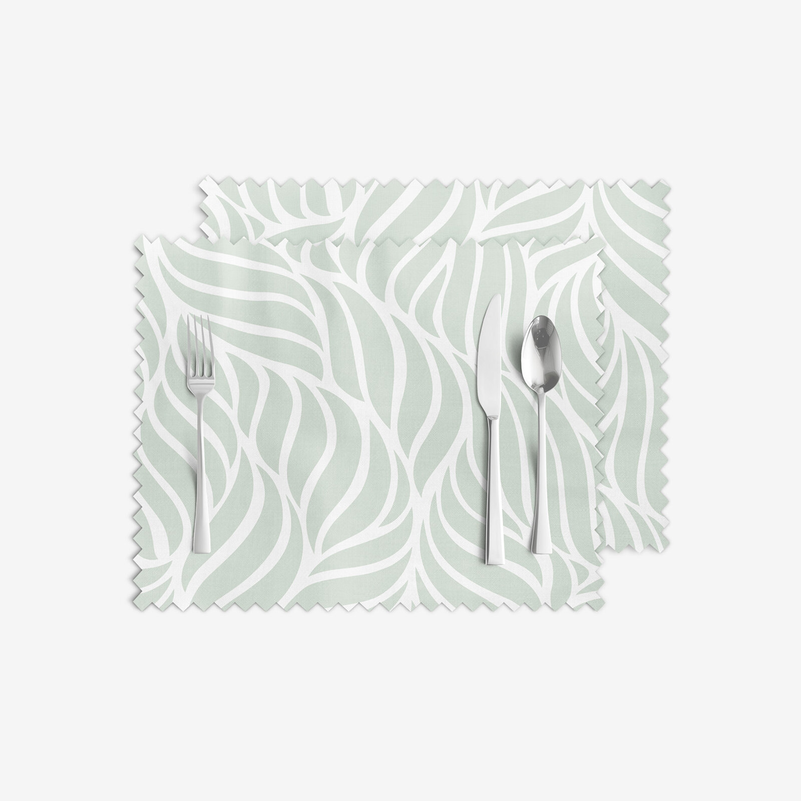 Tafelplacemat teflon - Salie lijnen - set 2 stuks
