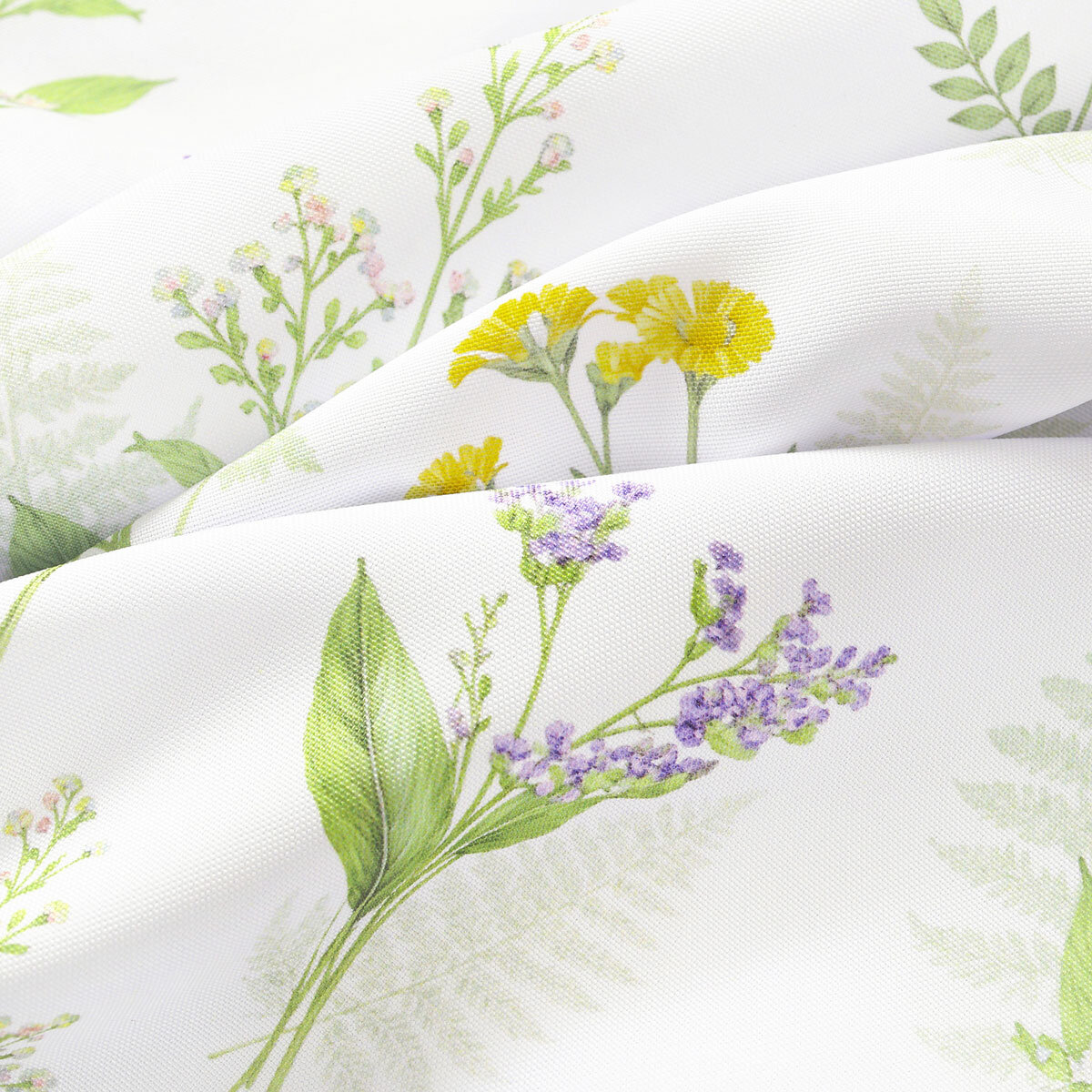 Rond teflon tafelkleed - Bosbloemen
