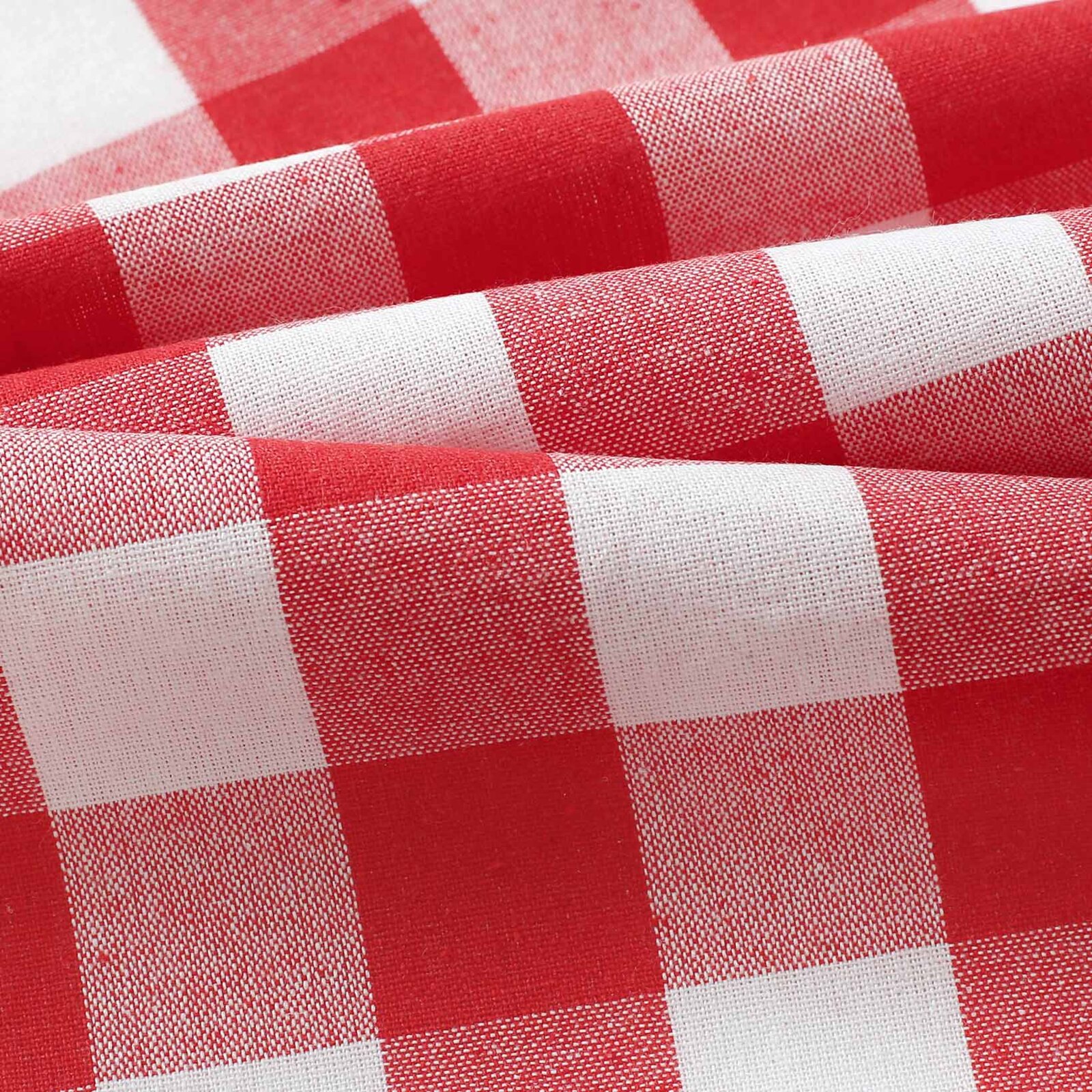 Keuken katoenen theedoek - Rode ruiten
