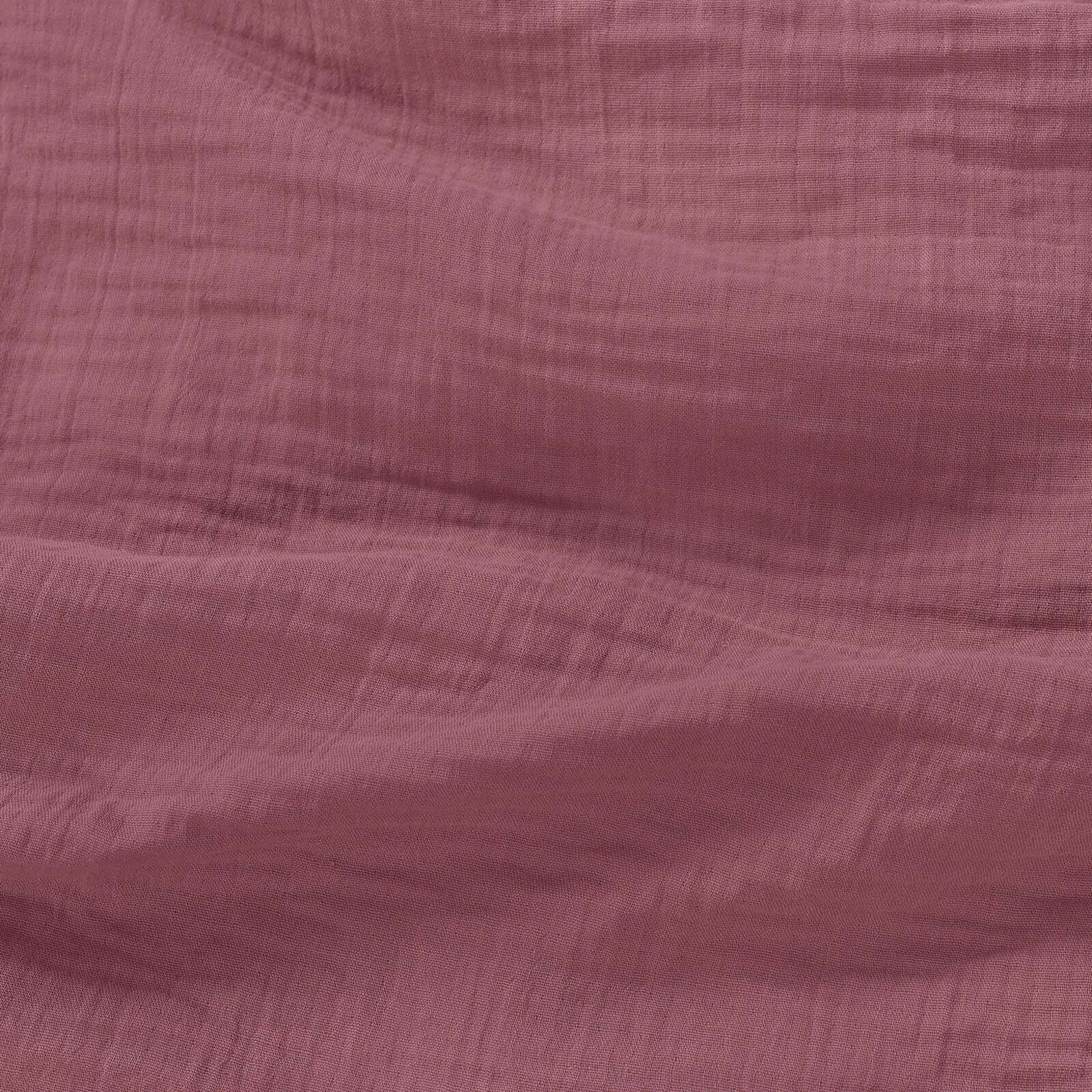 Mousseline stof - pastel wijnrood
