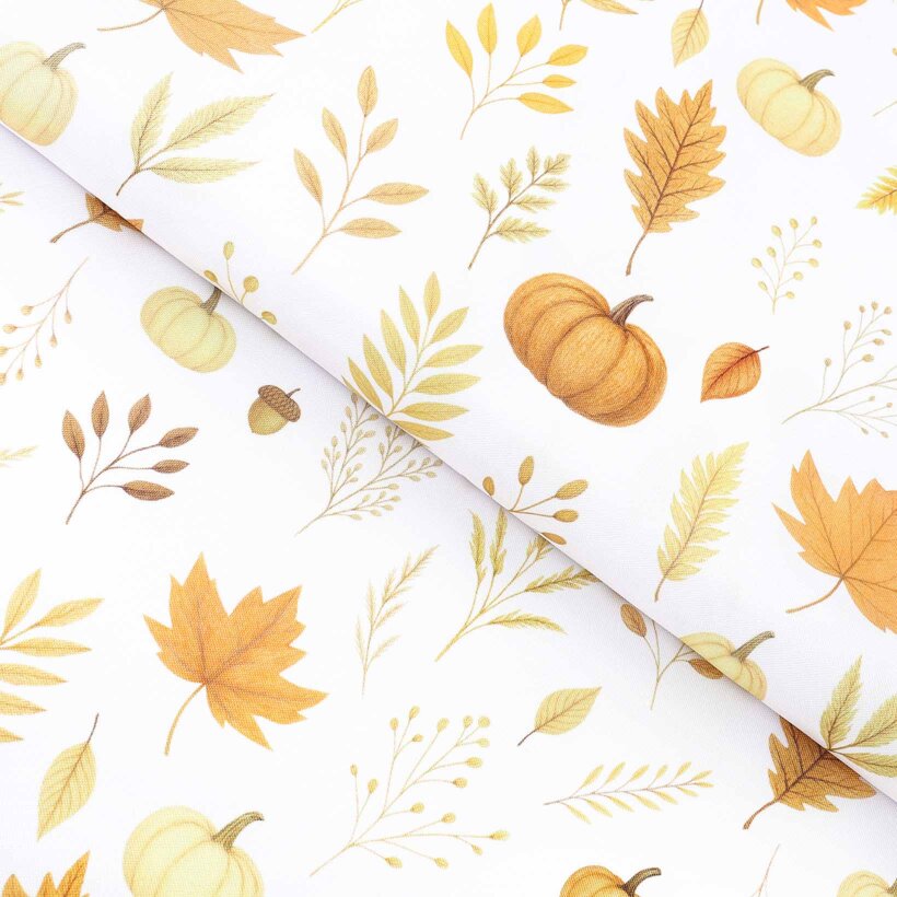 Rond teflon tafelkleed - Geur van de herfst