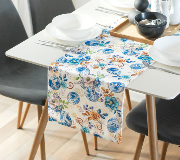Versier uw appartement met pasen-textiel volgens volksgebruiken