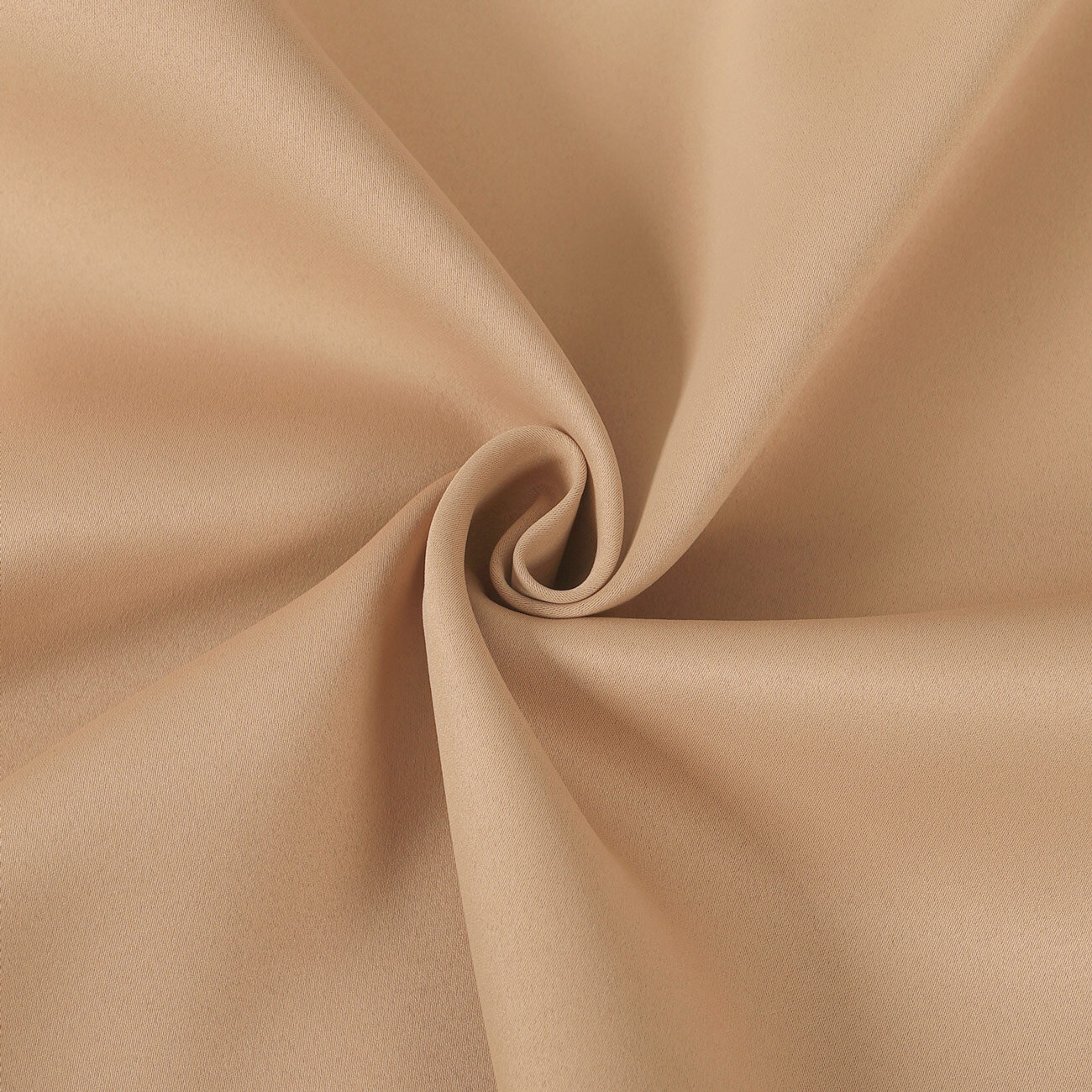 Verduisterende stof Blackout met satijnglans - goudkleurig beige