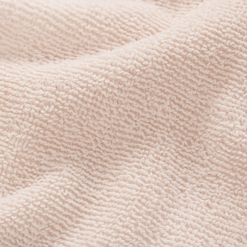 Katoenen badstof handdoek / badhanddoek Soft zonder boord - lichtroze