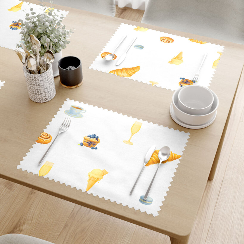 Tafelplacemat teflon - Smaak van Parijs - set 2 stuks