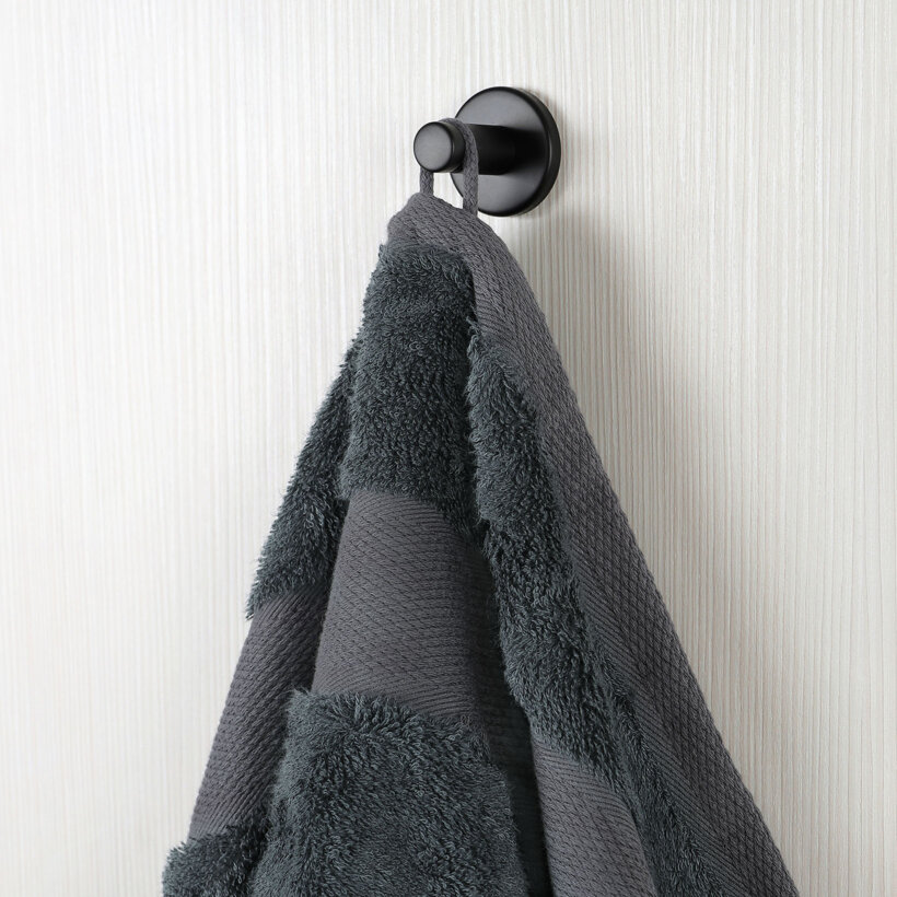 Bamboe handdoek/badhanddoek - antraciet