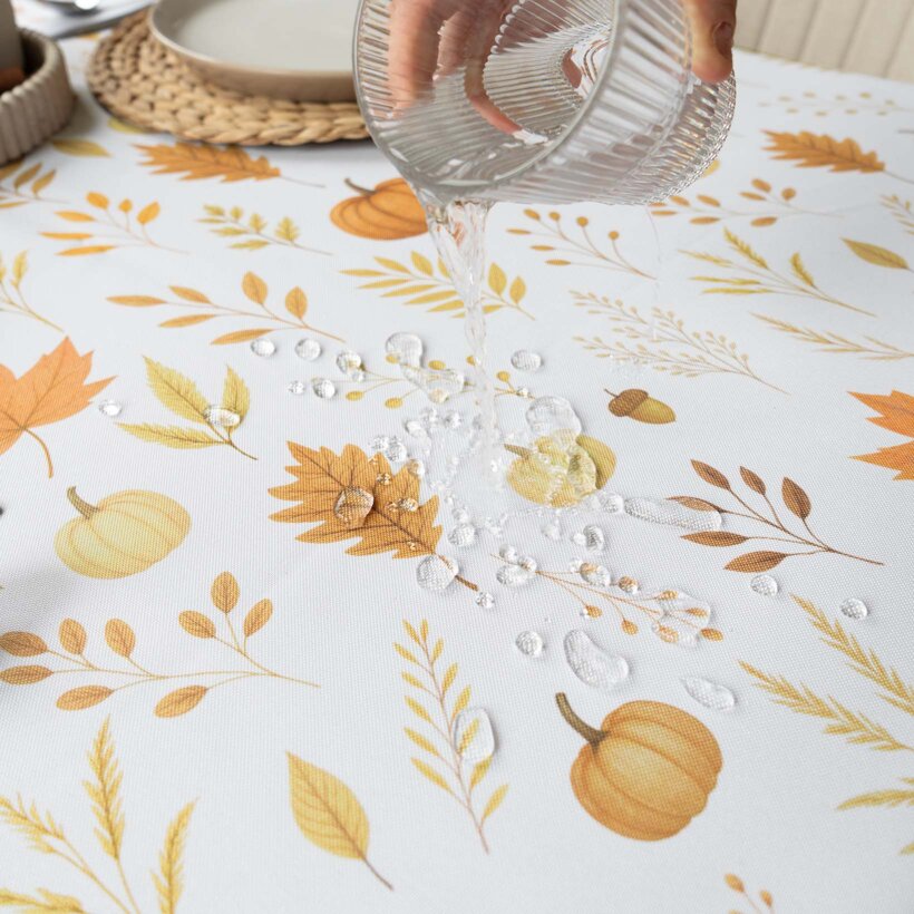 Hoekig teflon tafelkleed - Geur van de herfst