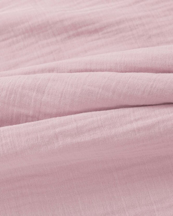 Mousseline stof - pastel roze