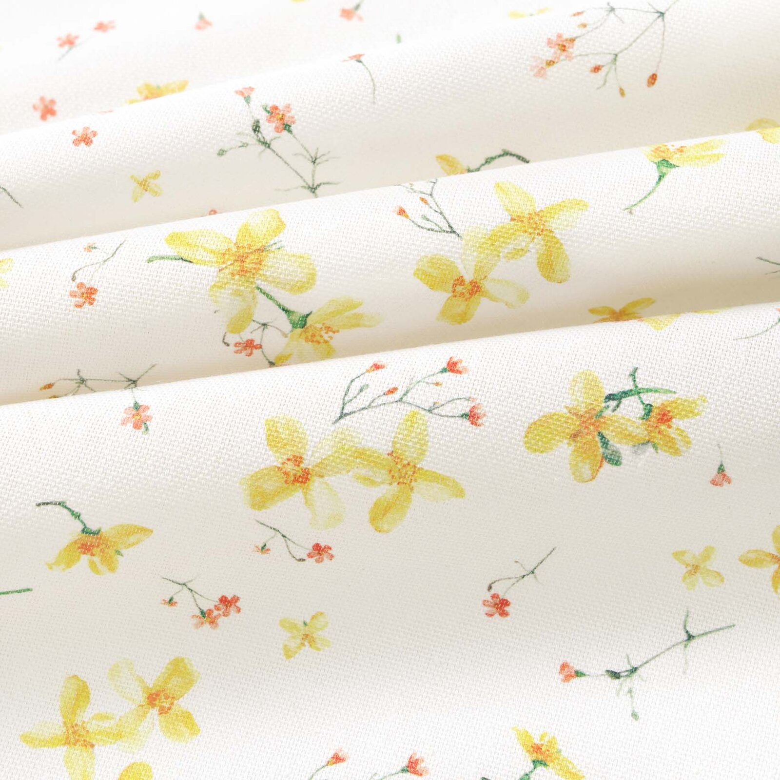 Tafelplacemat Valencia - Bloemen narcissen - set 2 stuks