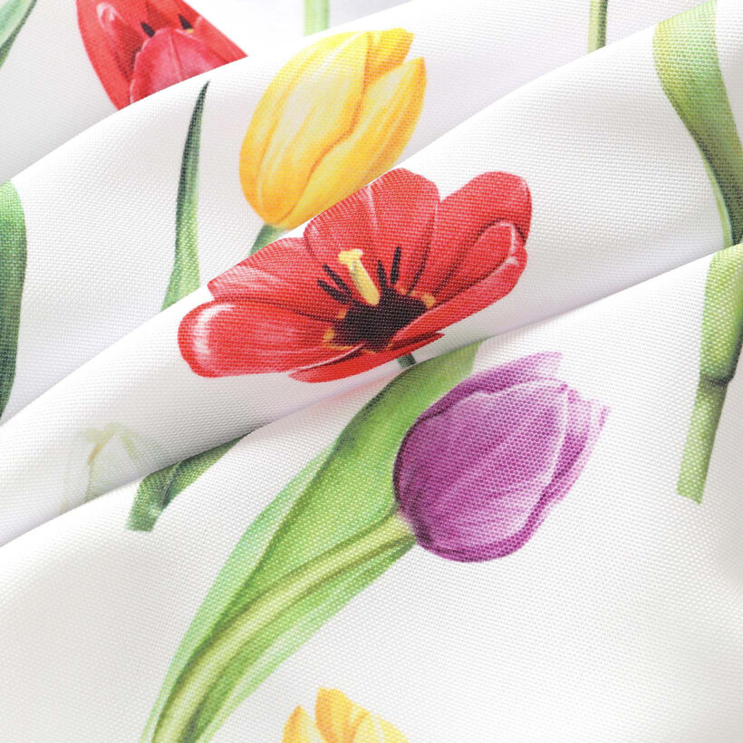 Tafelloper teflon - Gekleurde tulpen