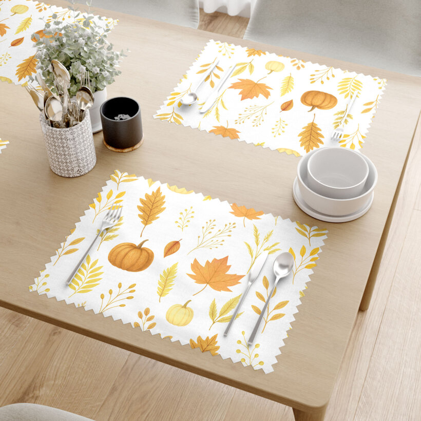 Teflon placemat voor op tafel - Herfstgeur - set 2 stuks