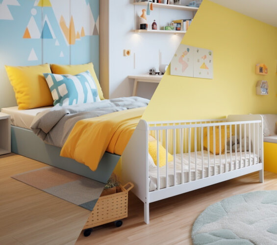 Wanneer is het juiste moment om het babybedje te vervangen door een bed?