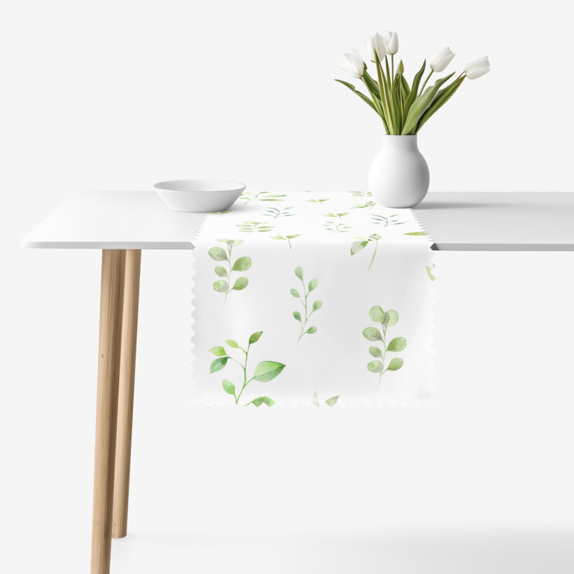 Tafelloper teflon - Eucalyptus blaadjes