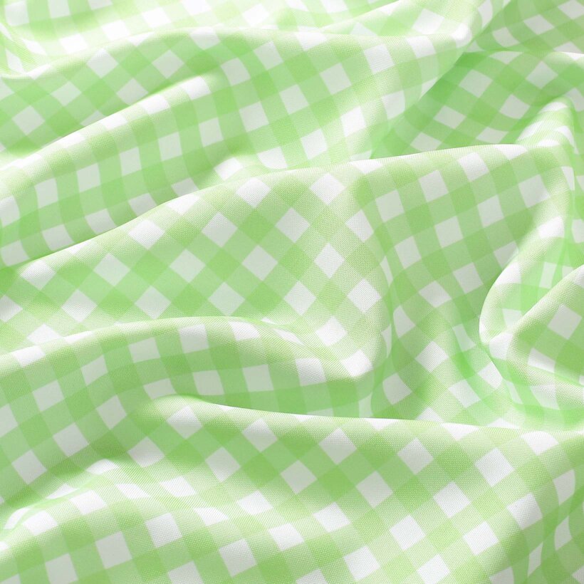 Sierkussensloop Luca - Groene ruitjes