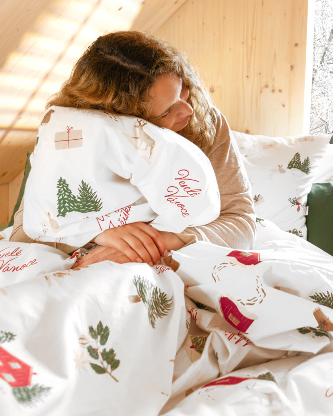 Kerst katoenen beddengoed - Tsjechische Kerst