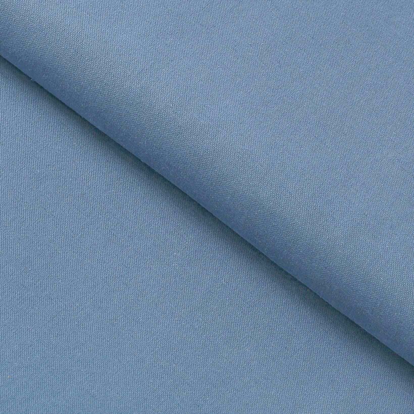 Naturel stof van linnenmix - blauw