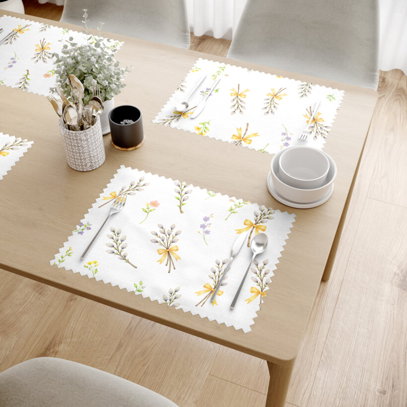 Lente tafelplacemat teflon - Katjes - set 2 stuks