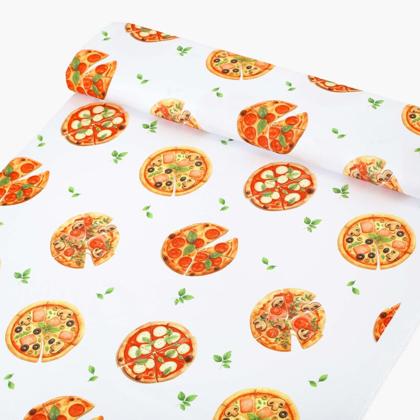Tafelstof met tefloncoating - Heerlijke pizza