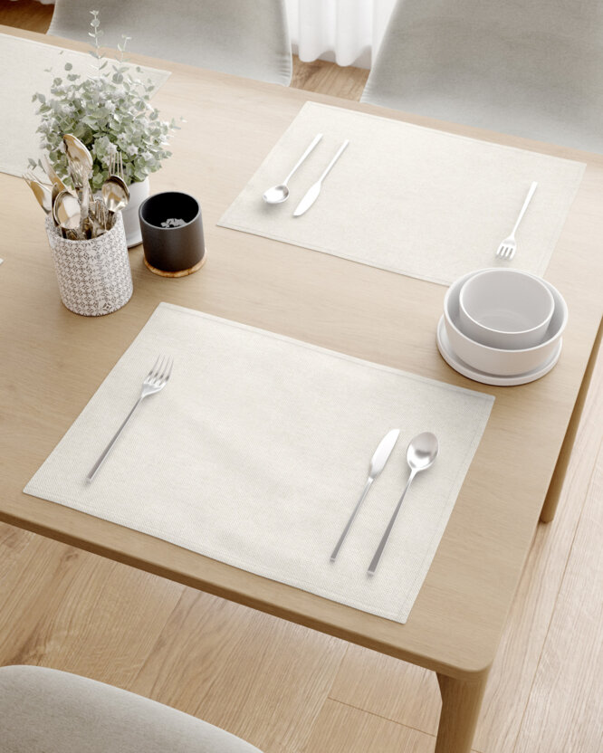 Tafelplacemat Malaga - naturel - set 2 stuks