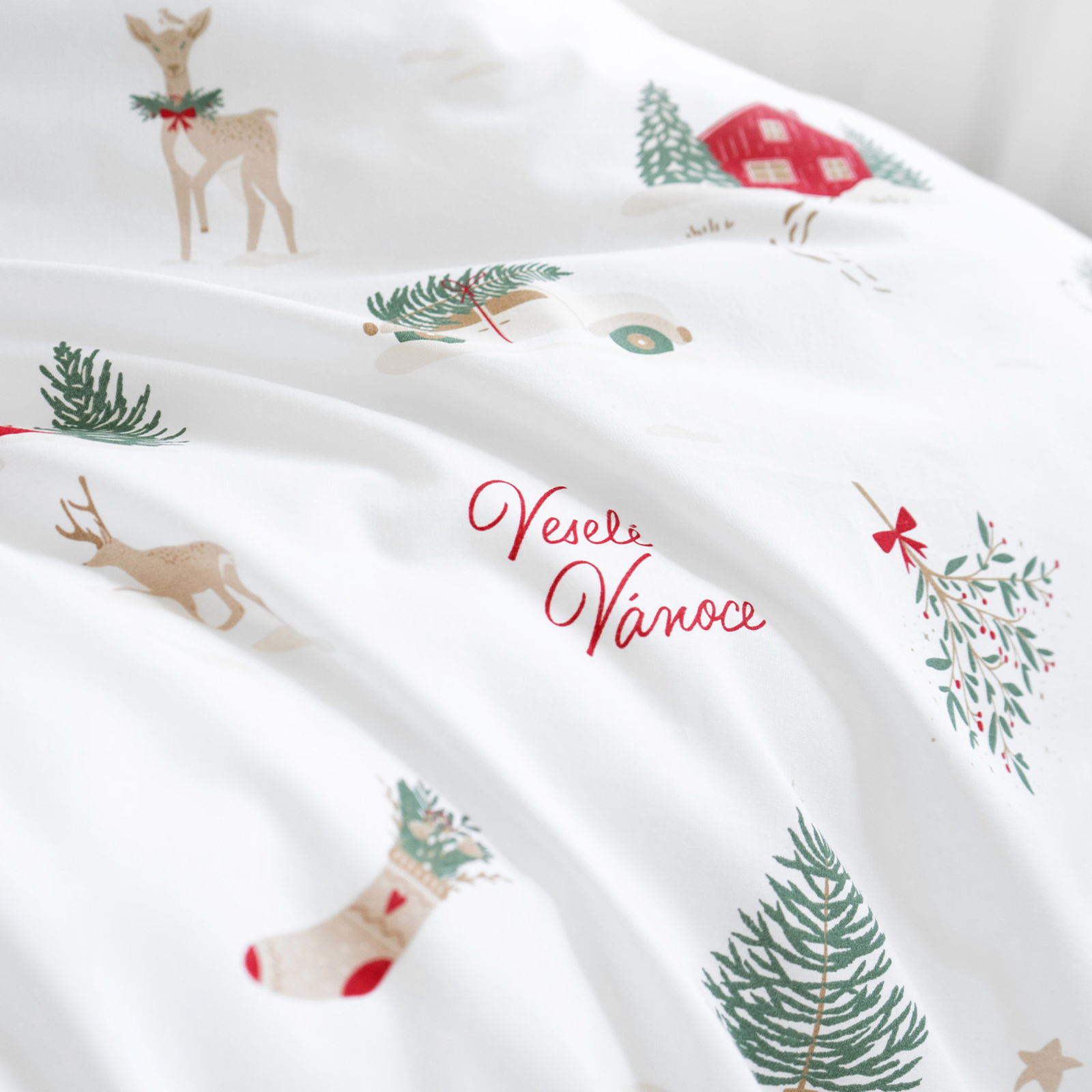 Kerst katoenen beddengoed - Tsjechische Kerst