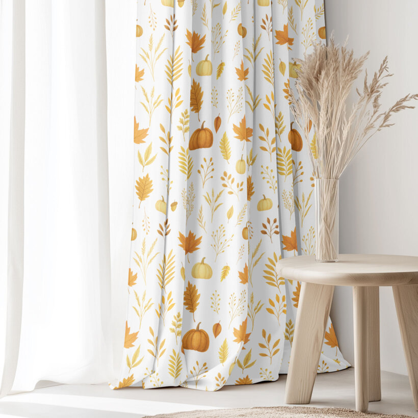 Decoratief gordijn Luca - Geur van de herfst