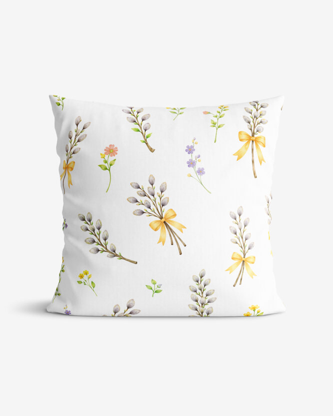 Lente decoratieve kussensloop Luca - Katjes