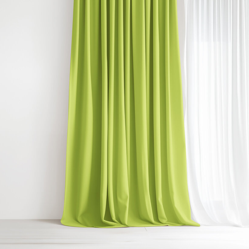 Decoratief gordijn Luca - groen