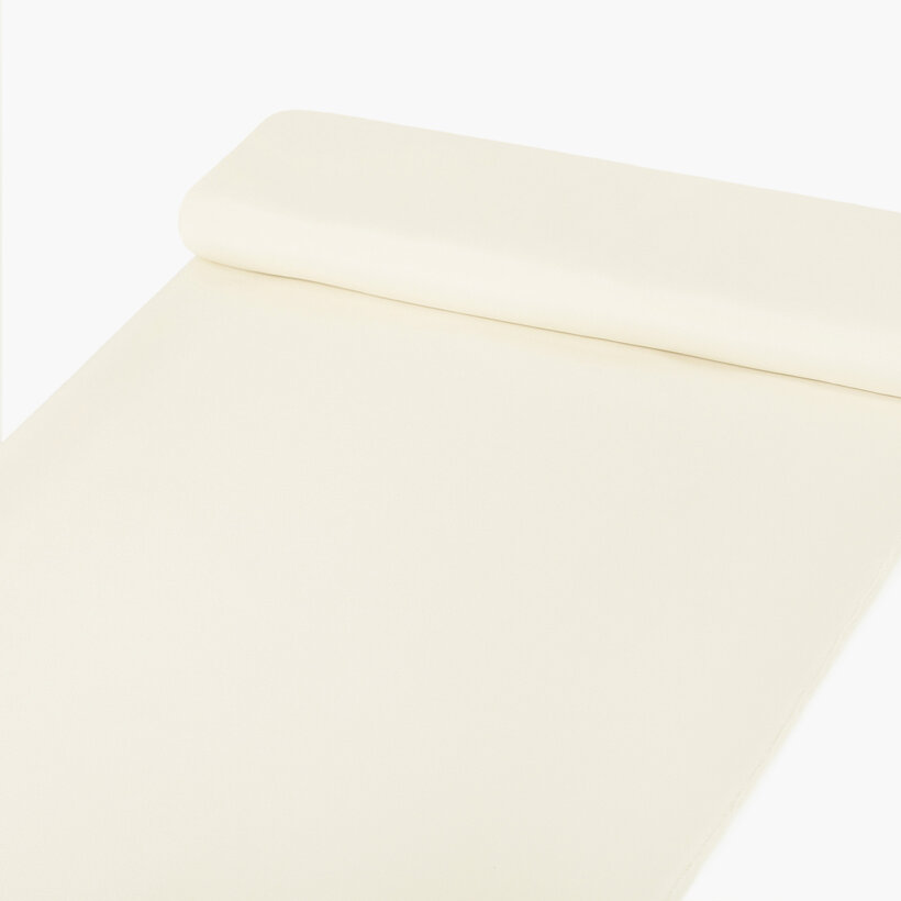 Stof met tefloncoating voor tafelkleden - crème