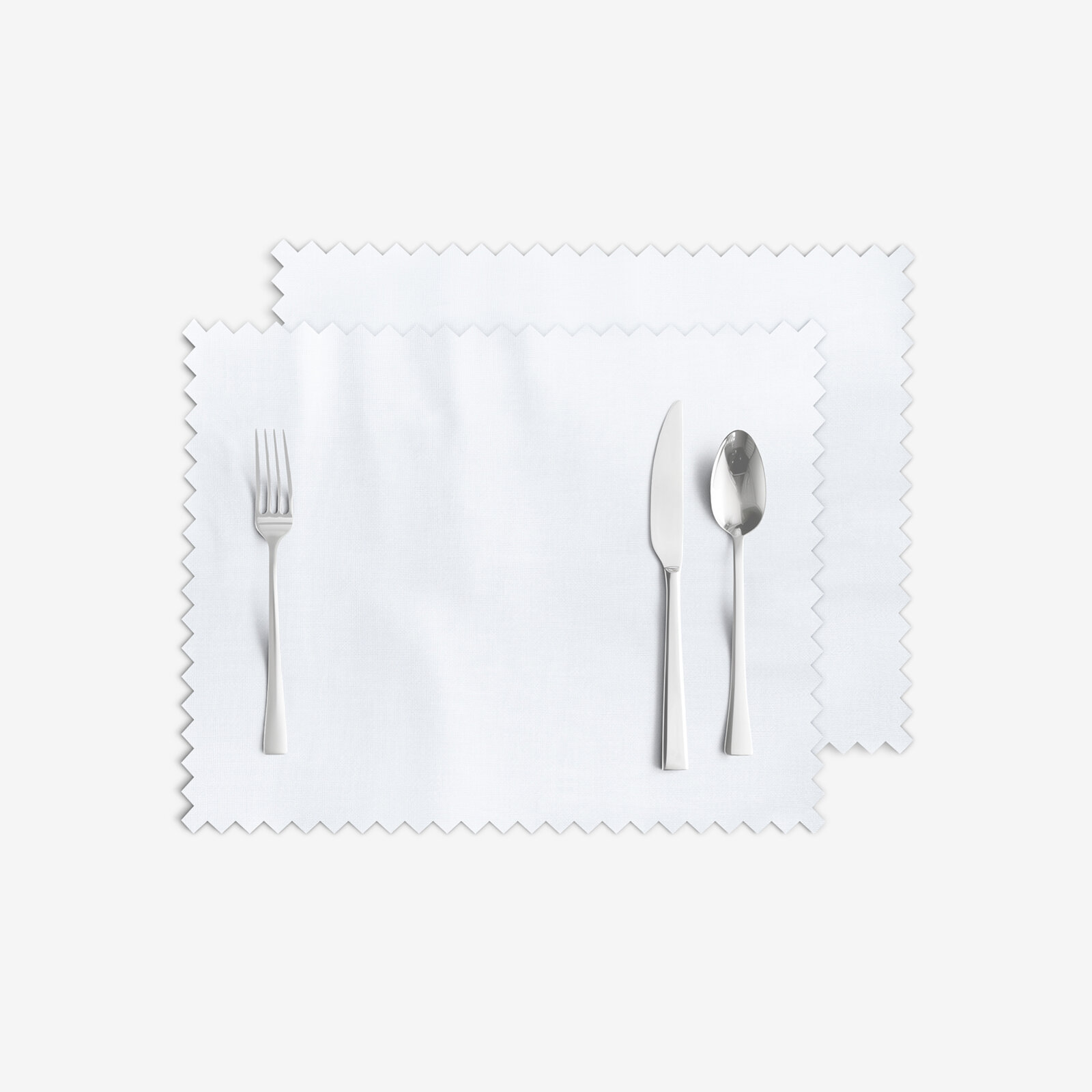 Tafelplacemat teflon - wit - set 2 stuks