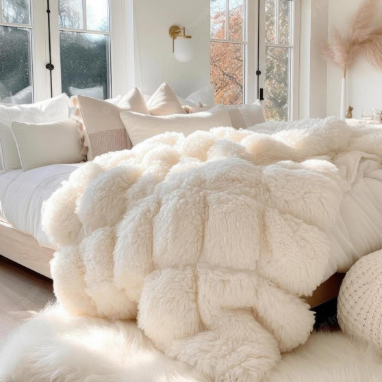 Sprei voor de bank, fauteuil of bed - welke stof te kiezen?