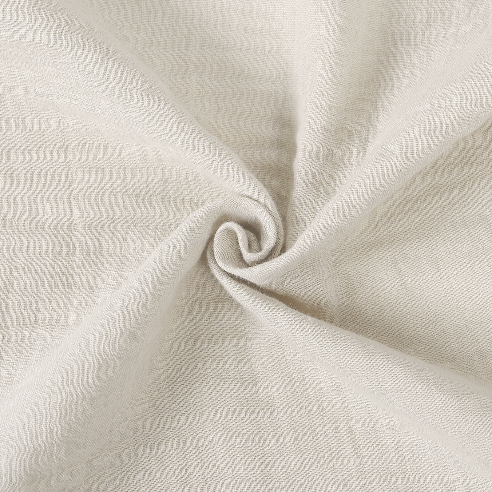 Mousseline stof - naturel