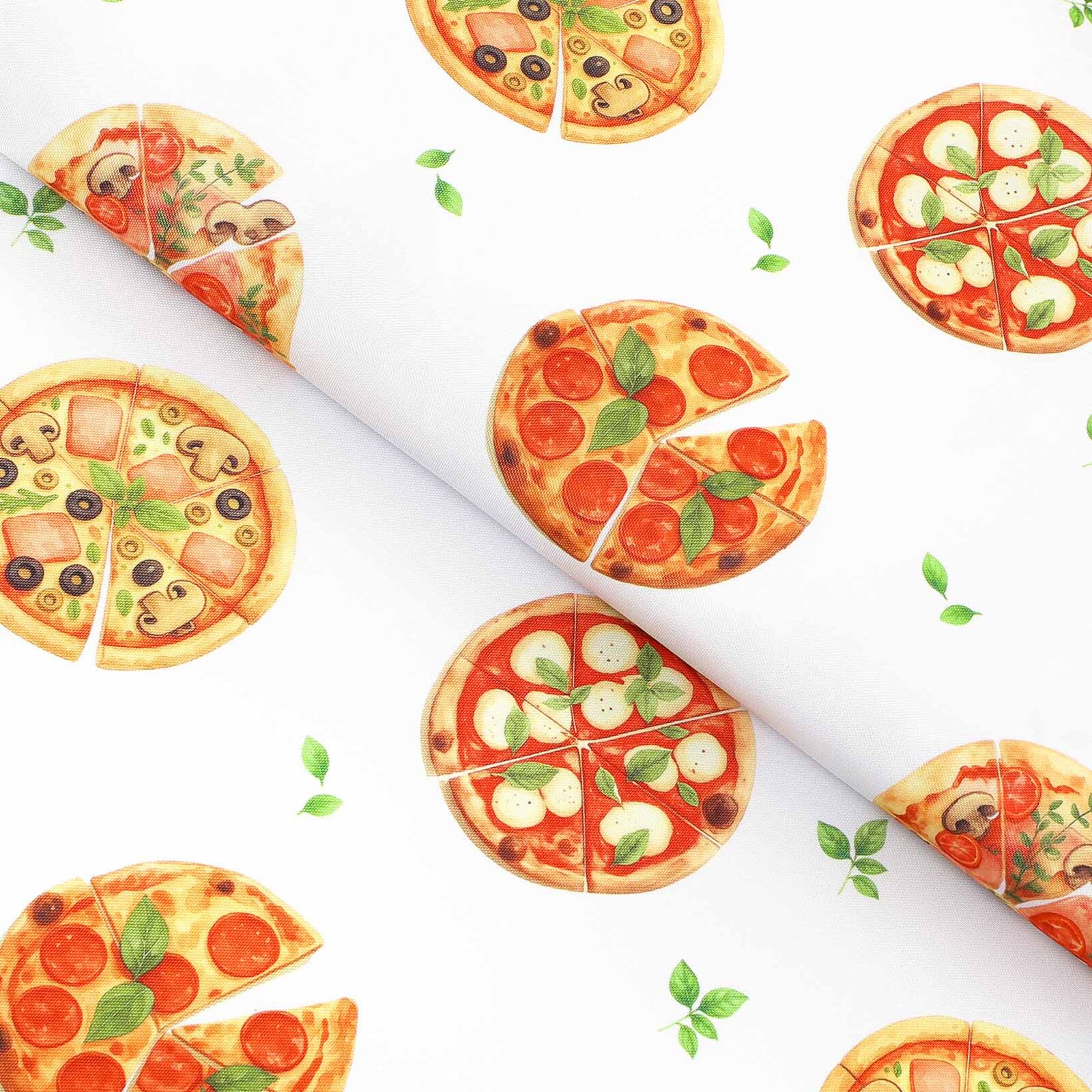 Tafelstof met tefloncoating - Heerlijke pizza