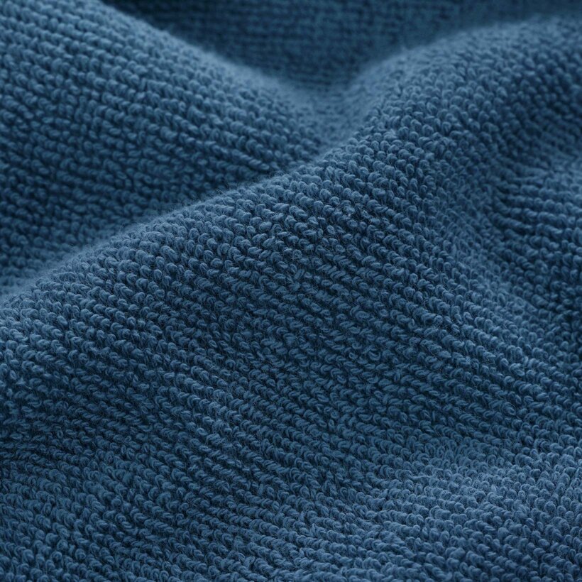Katoenen badstof handdoek / badhanddoek Soft zonder boord - petrol