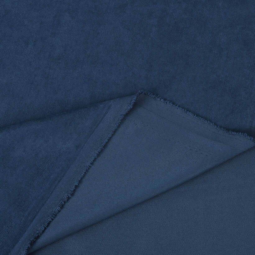 Decoratiestof Marbella - marineblauw