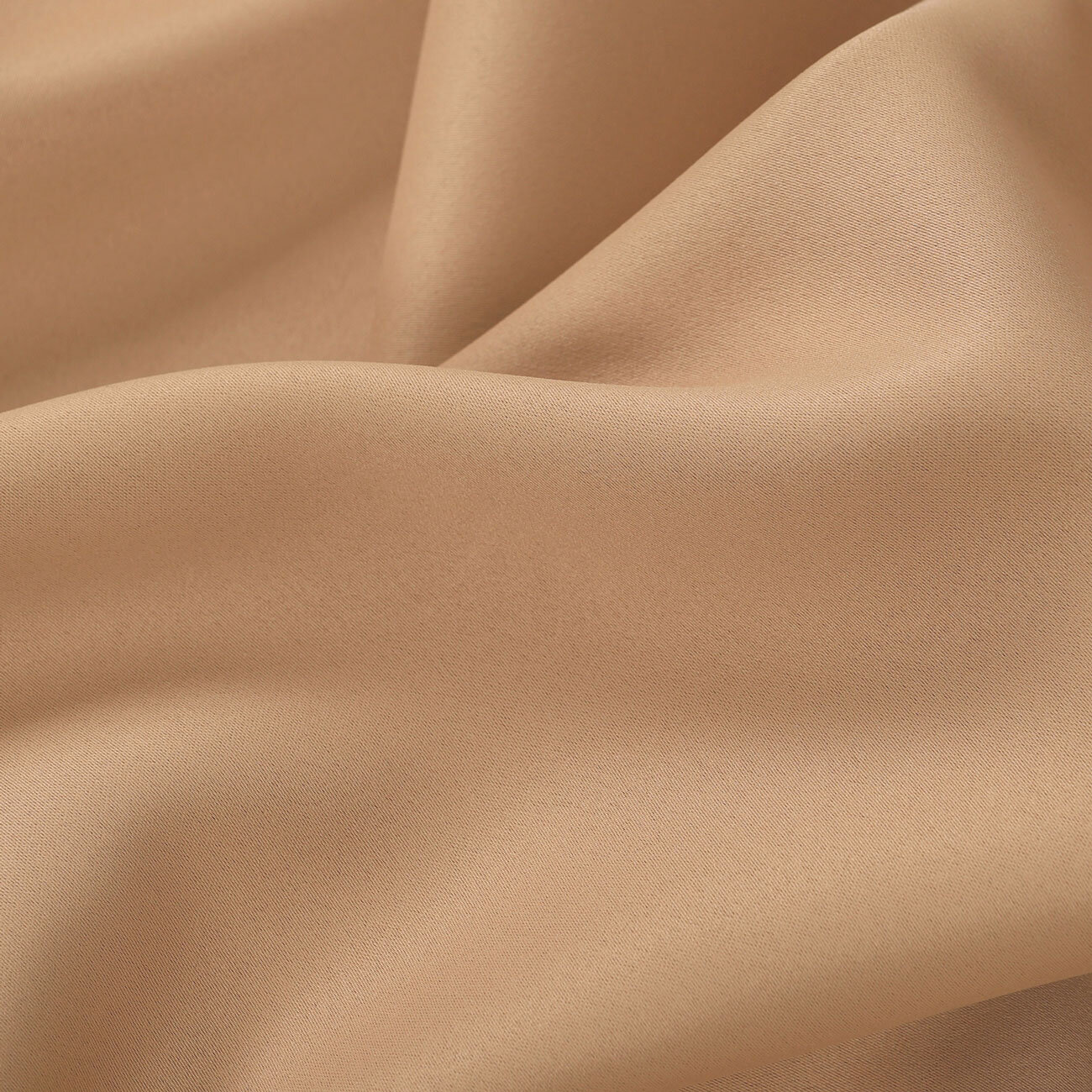 Verduisterende stof Blackout met satijnglans - goudkleurig beige