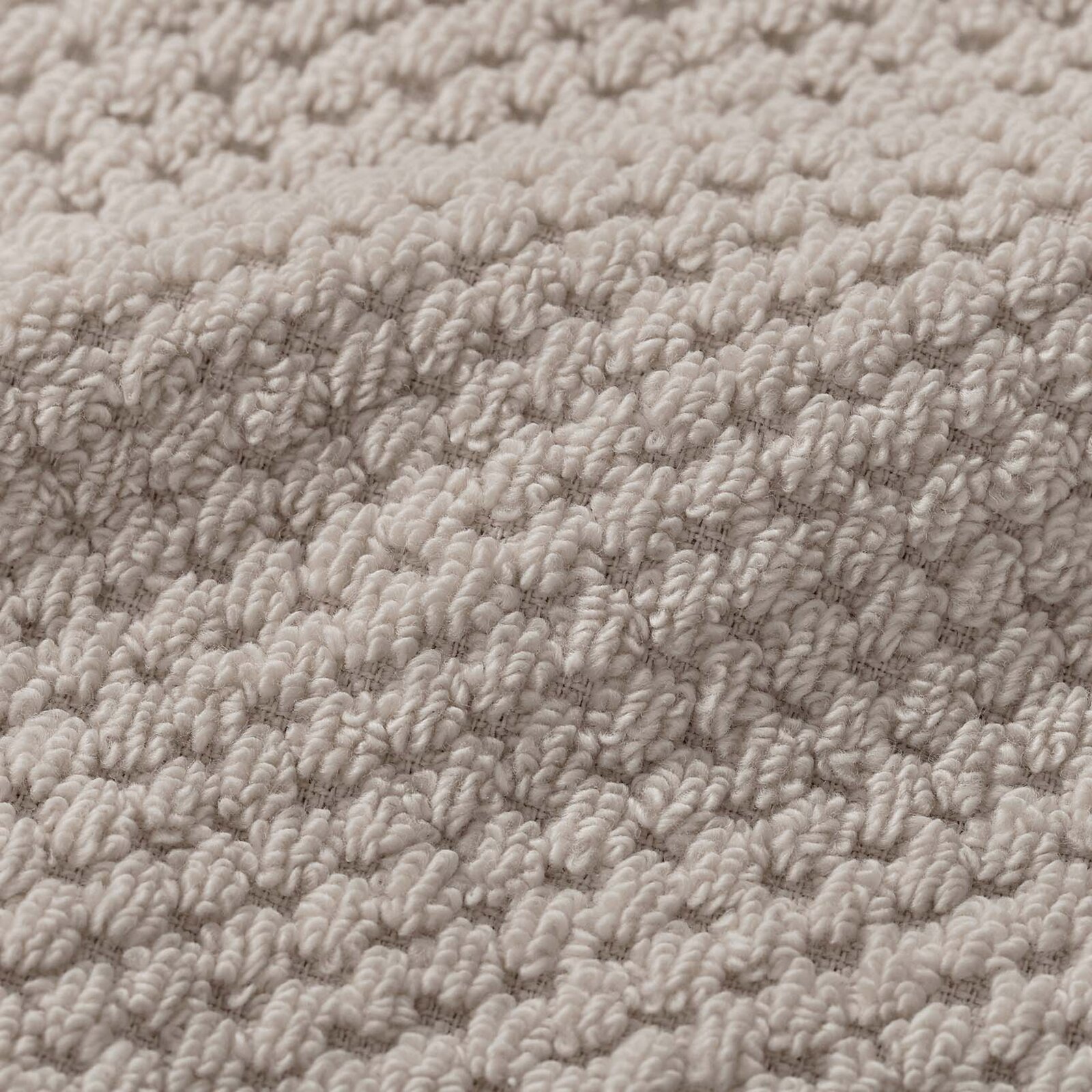 Katoenen badstof handdoek / badhanddoek Micro Pure - grijsbruin