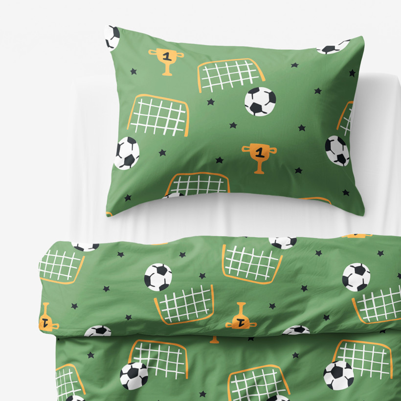 Kinder katoenen beddengoed - Voetbalwereld