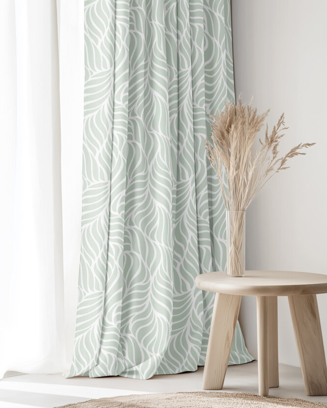 Decoratief gordijn Luca - Salielijnen