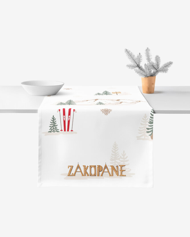 Tafelloper 100% katoen renforcé - Zakopane