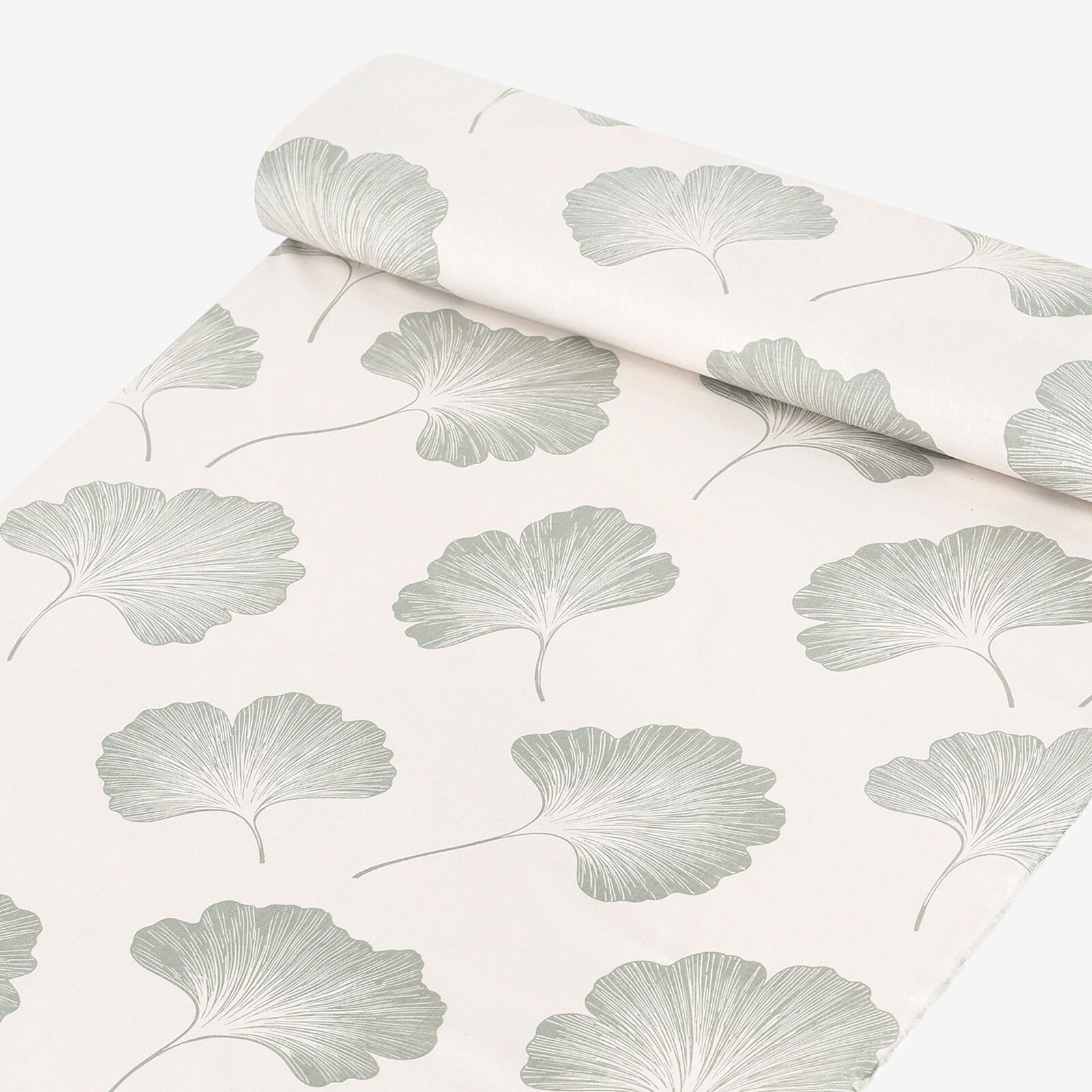 Katoen renforcé - Bladeren ginkgo