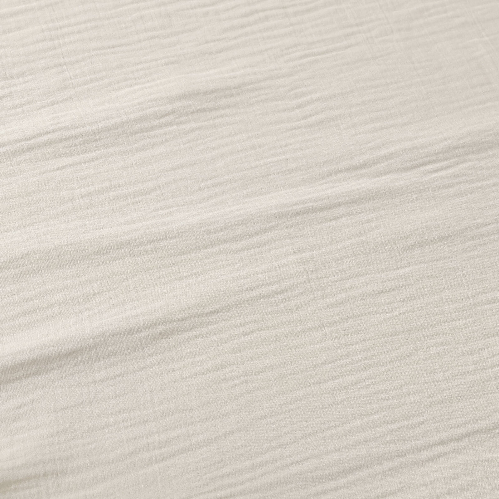 Mousseline stof - naturel