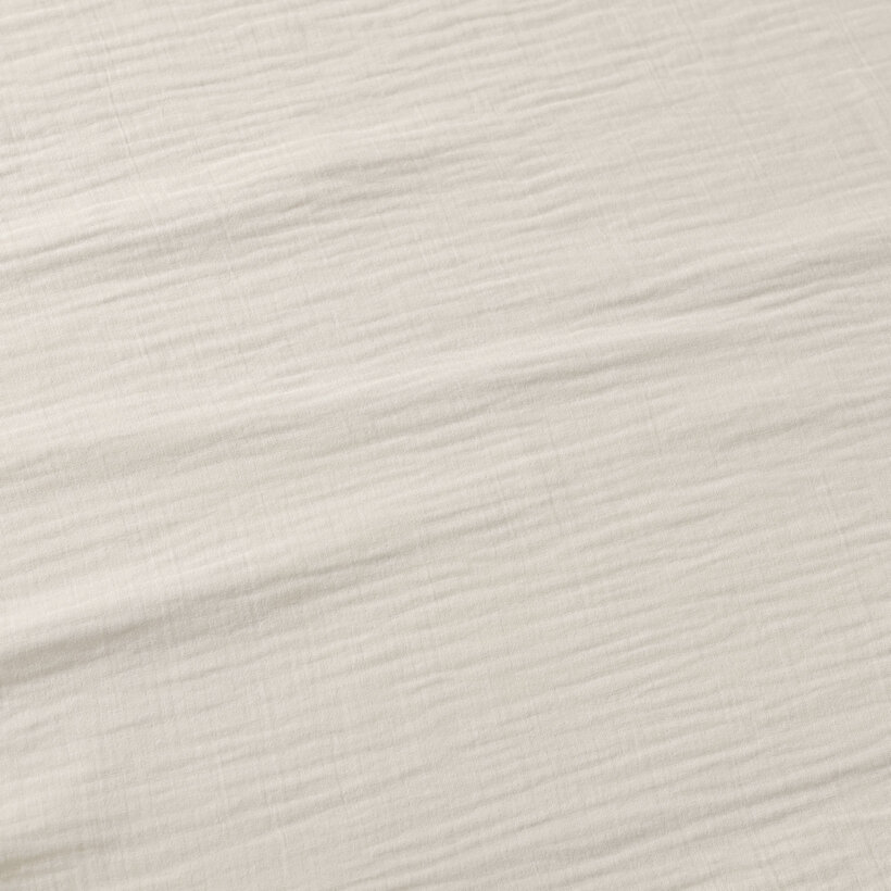 Mousseline stof - naturel